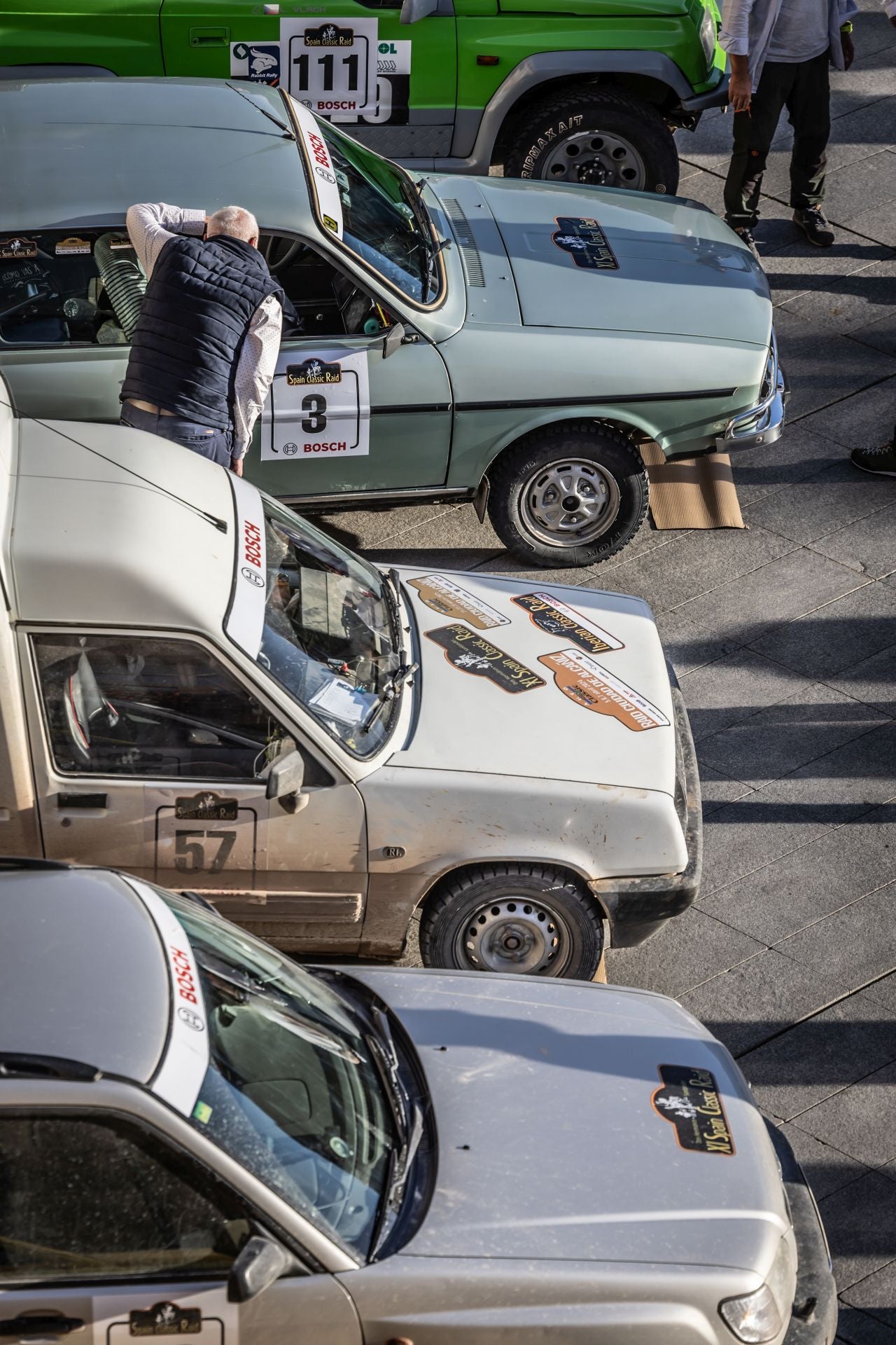 La XI Spain Classic Raid hace parada en Logroño