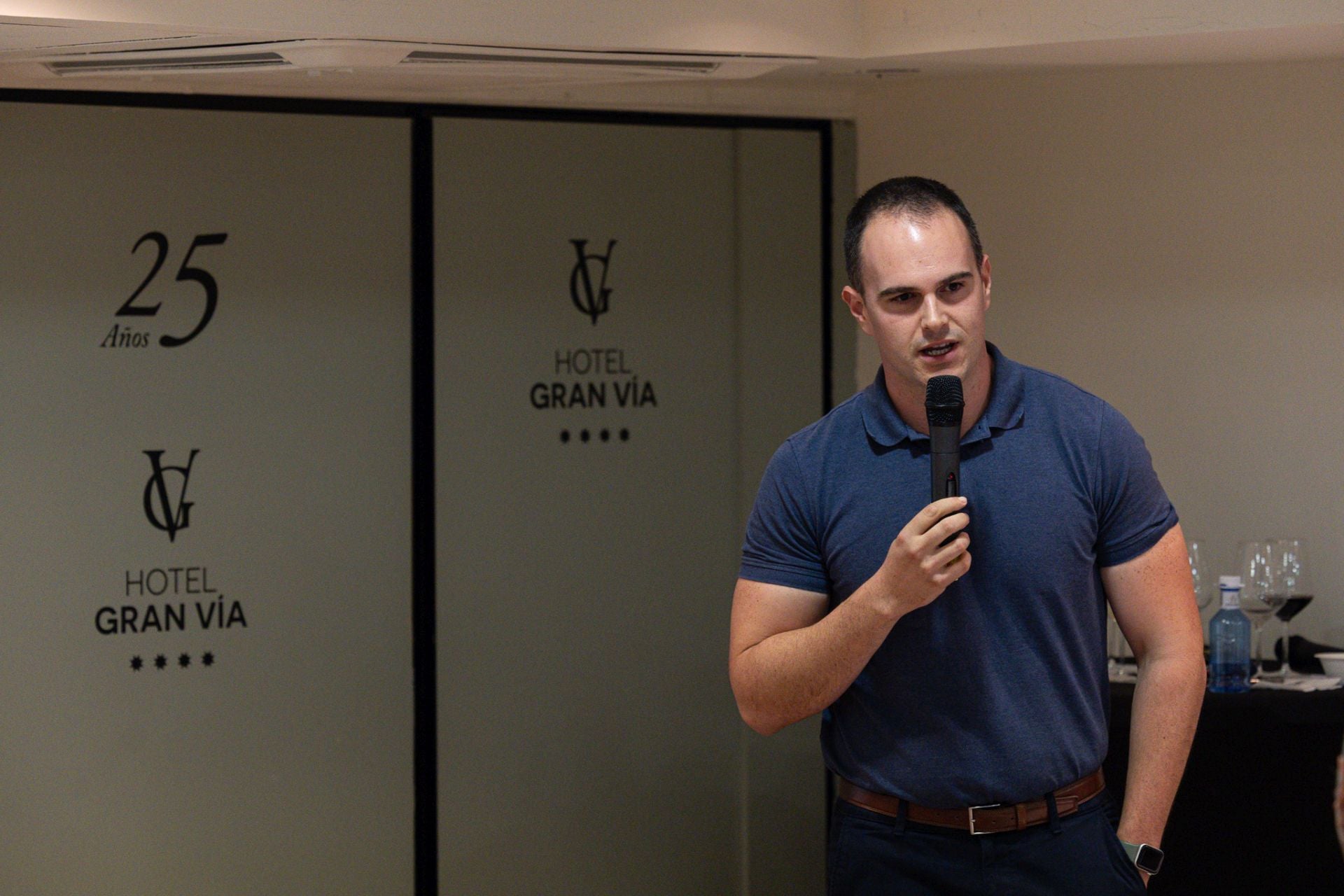 Las imágenes de la cata de Viticultores de Lapuebla