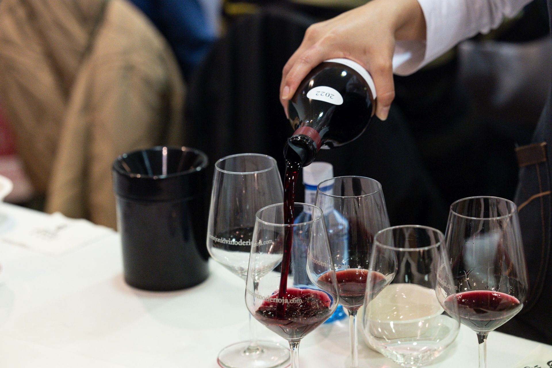 Las imágenes de la cata de Viticultores de Lapuebla