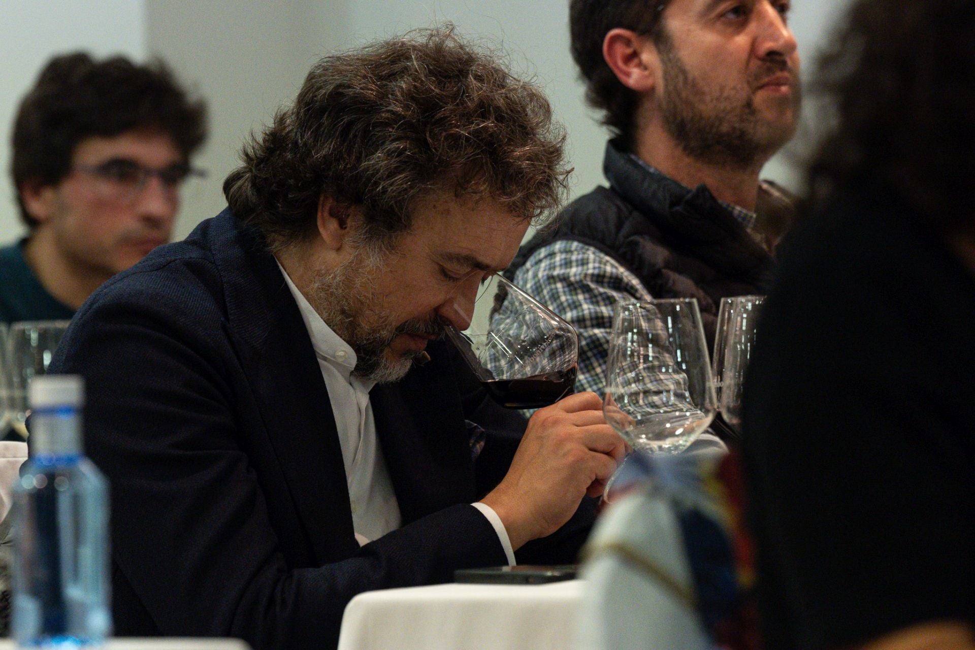 Las imágenes de la cata de Viticultores de Lapuebla