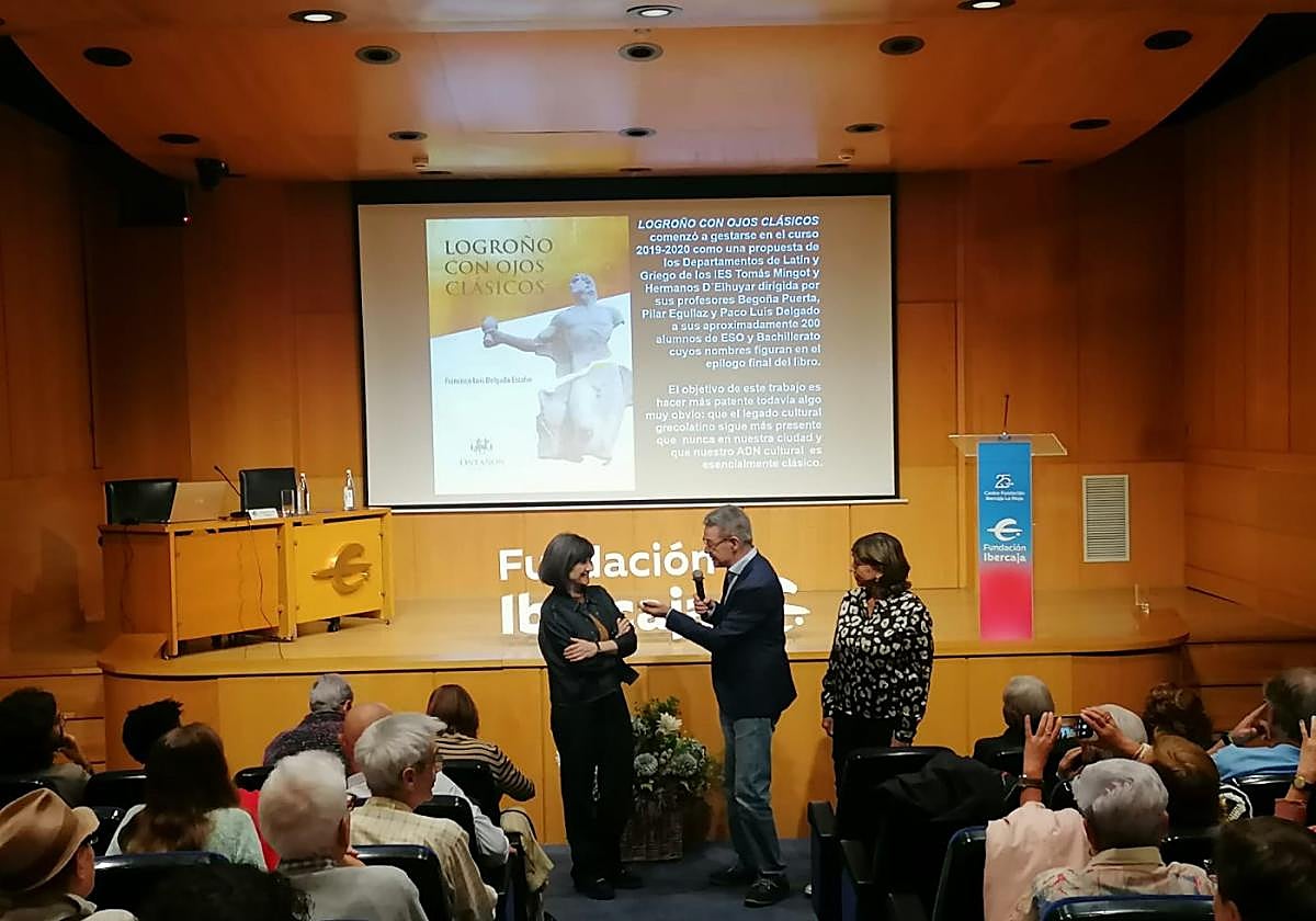 Presentación del libro en Ibercaja.