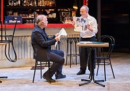 Luis Bermejo y Javier Gutiérrez, en 'Los yugoslavos'.