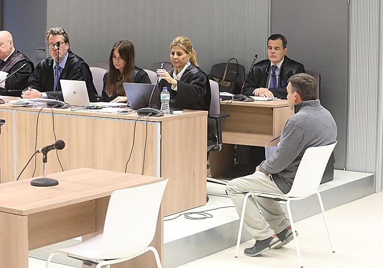 Sala de vistas donde se sigue el juicio por el crimen de los Lirios.