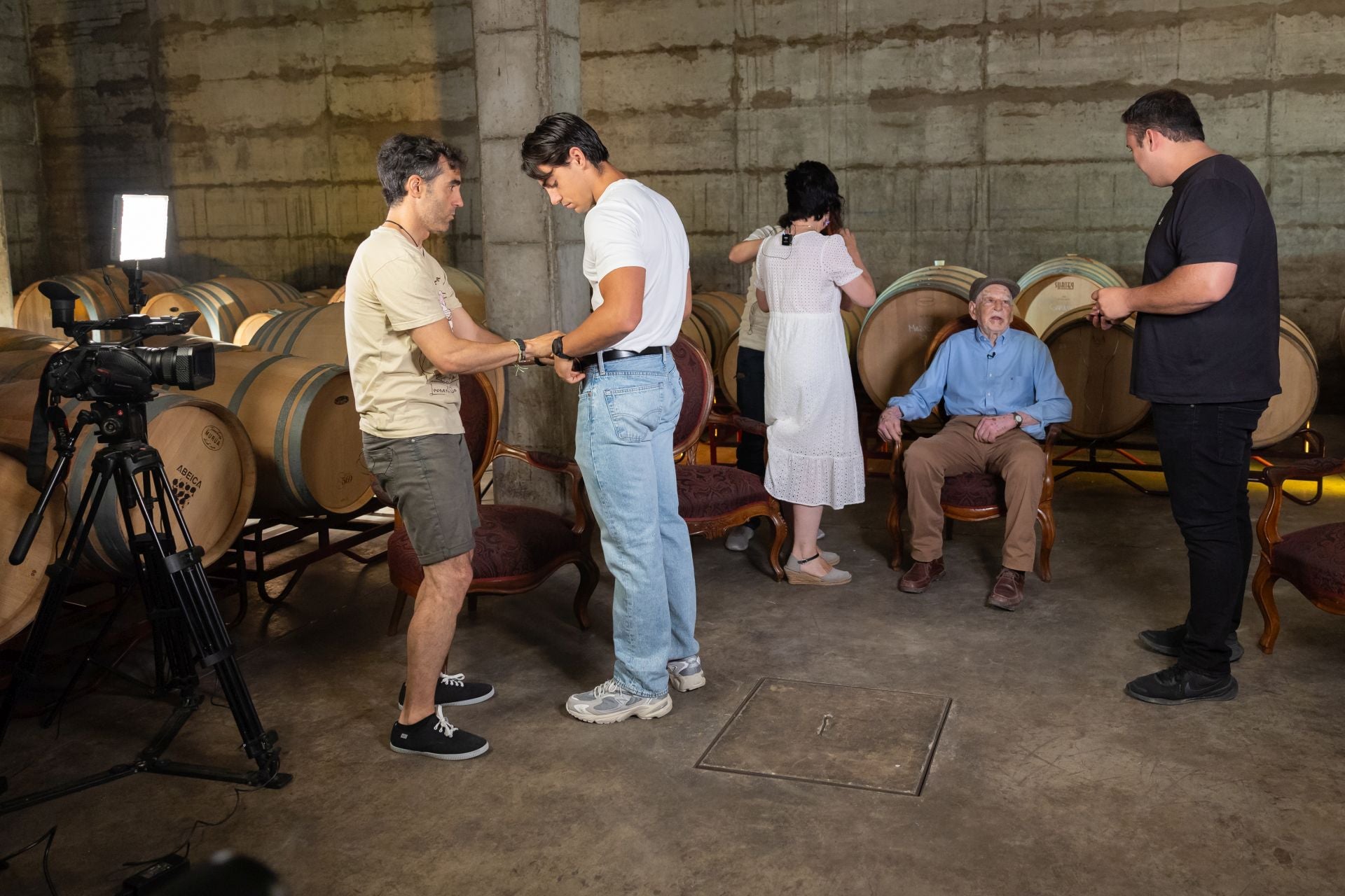 Así se grabó &#039;Estirpes del Rioja&#039;