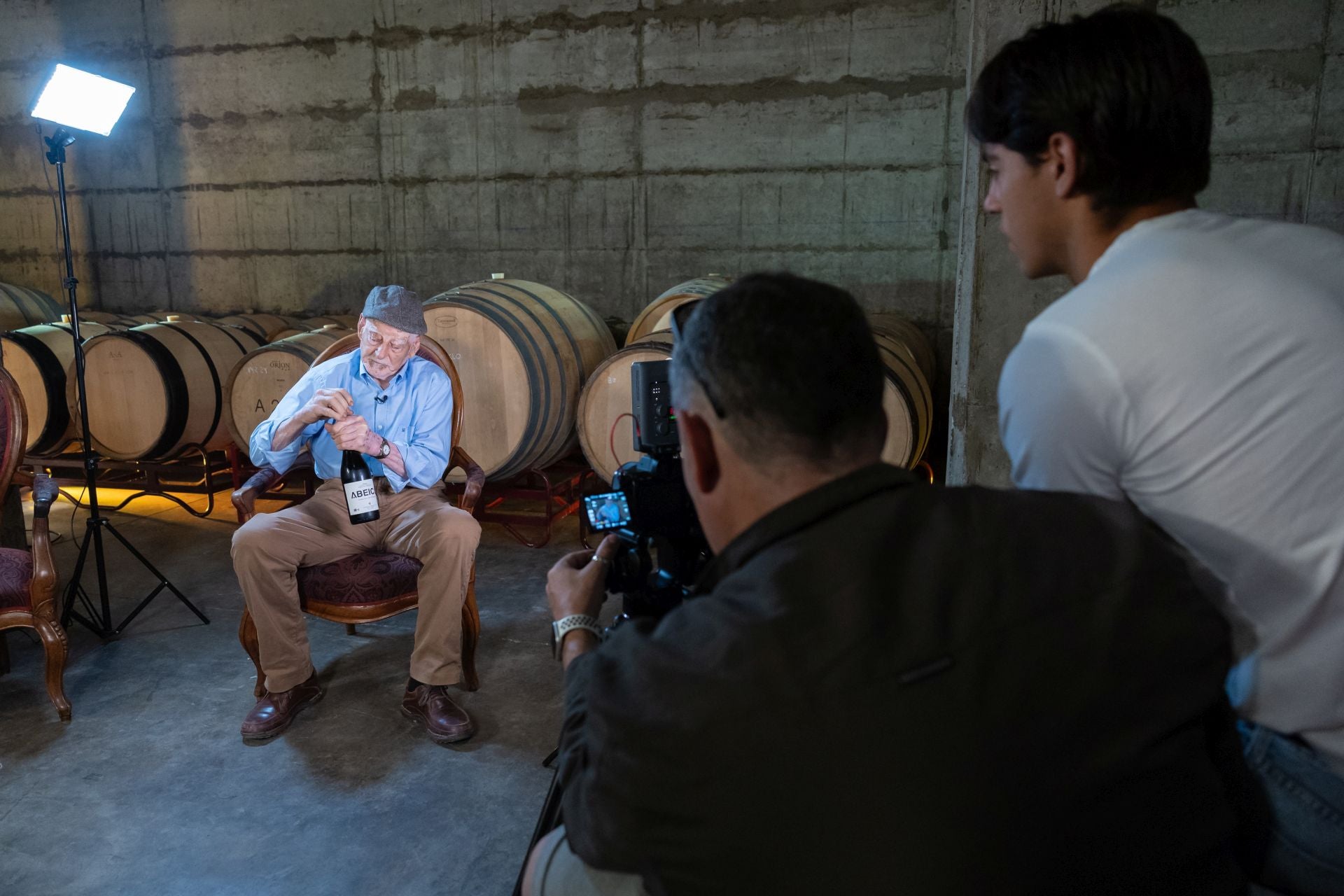 Así se grabó &#039;Estirpes del Rioja&#039;