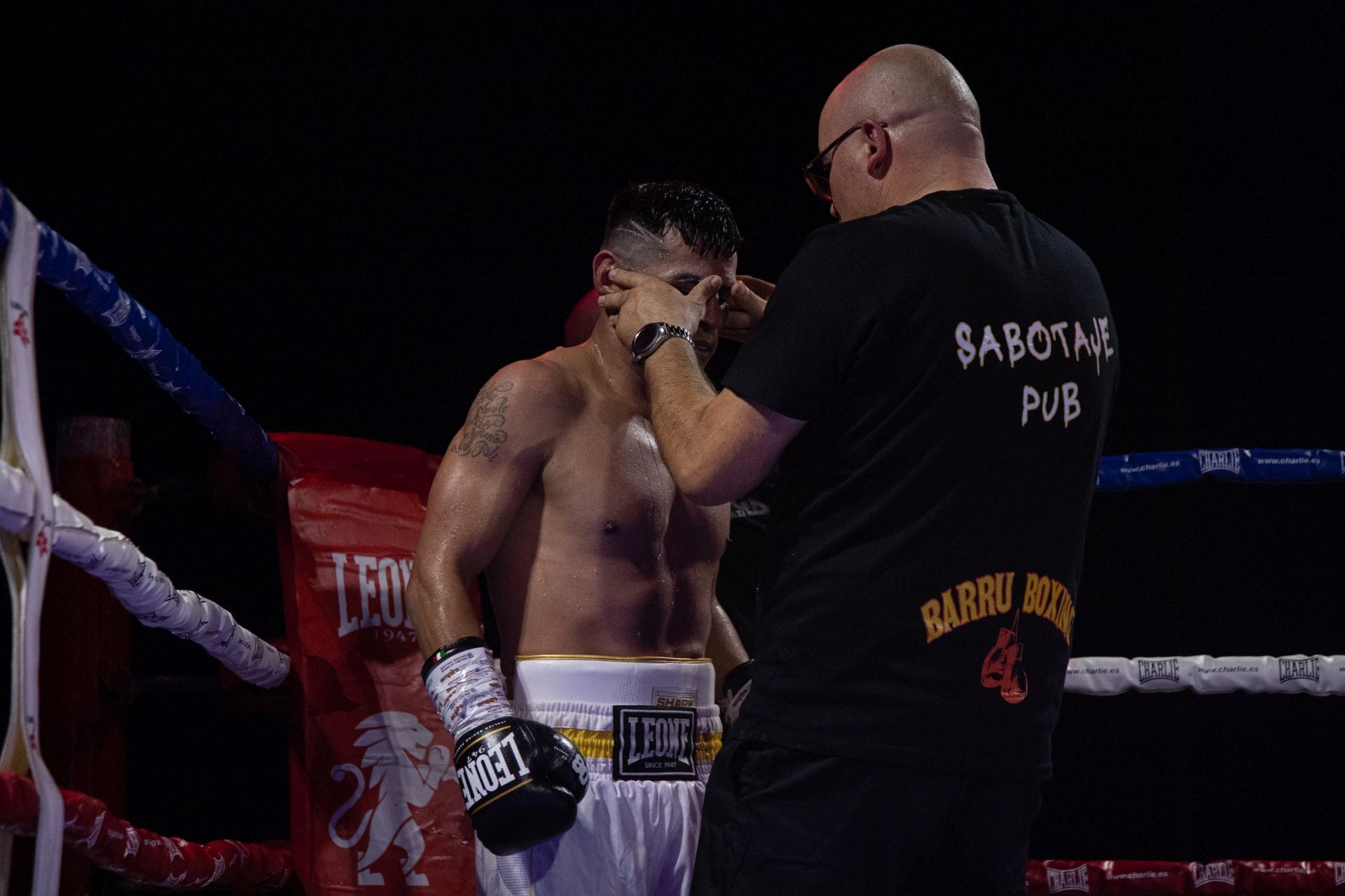 Las imágenes del combate de Gazi Kalidov