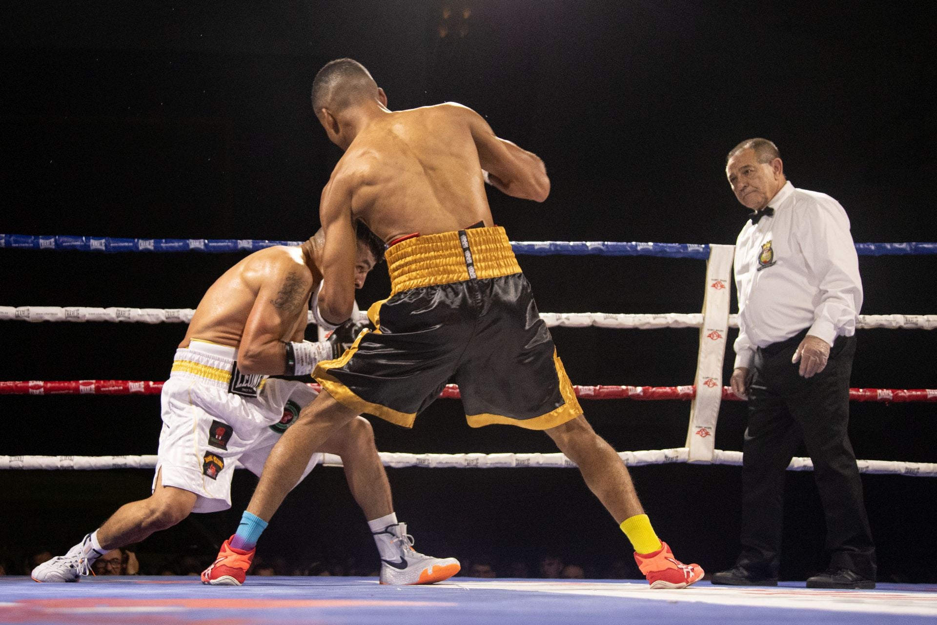 Las imágenes del combate de Gazi Kalidov