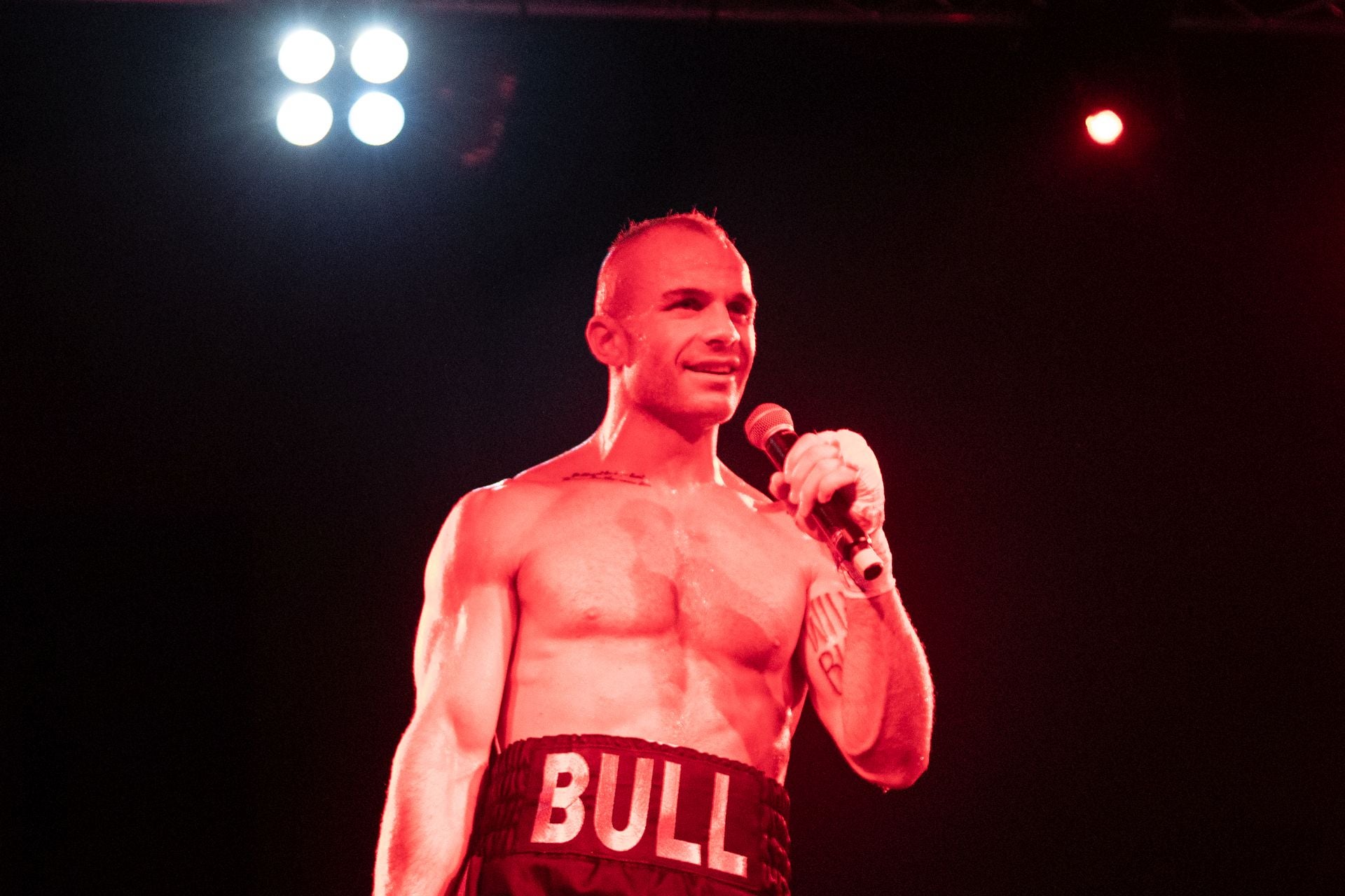 Las imágenes del combate de Gazi Kalidov