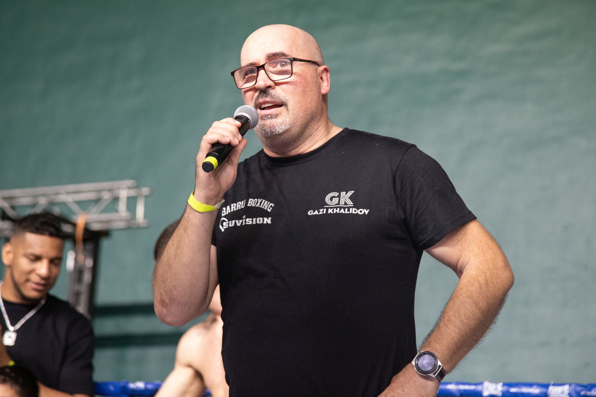 Las imágenes del combate de Gazi Kalidov