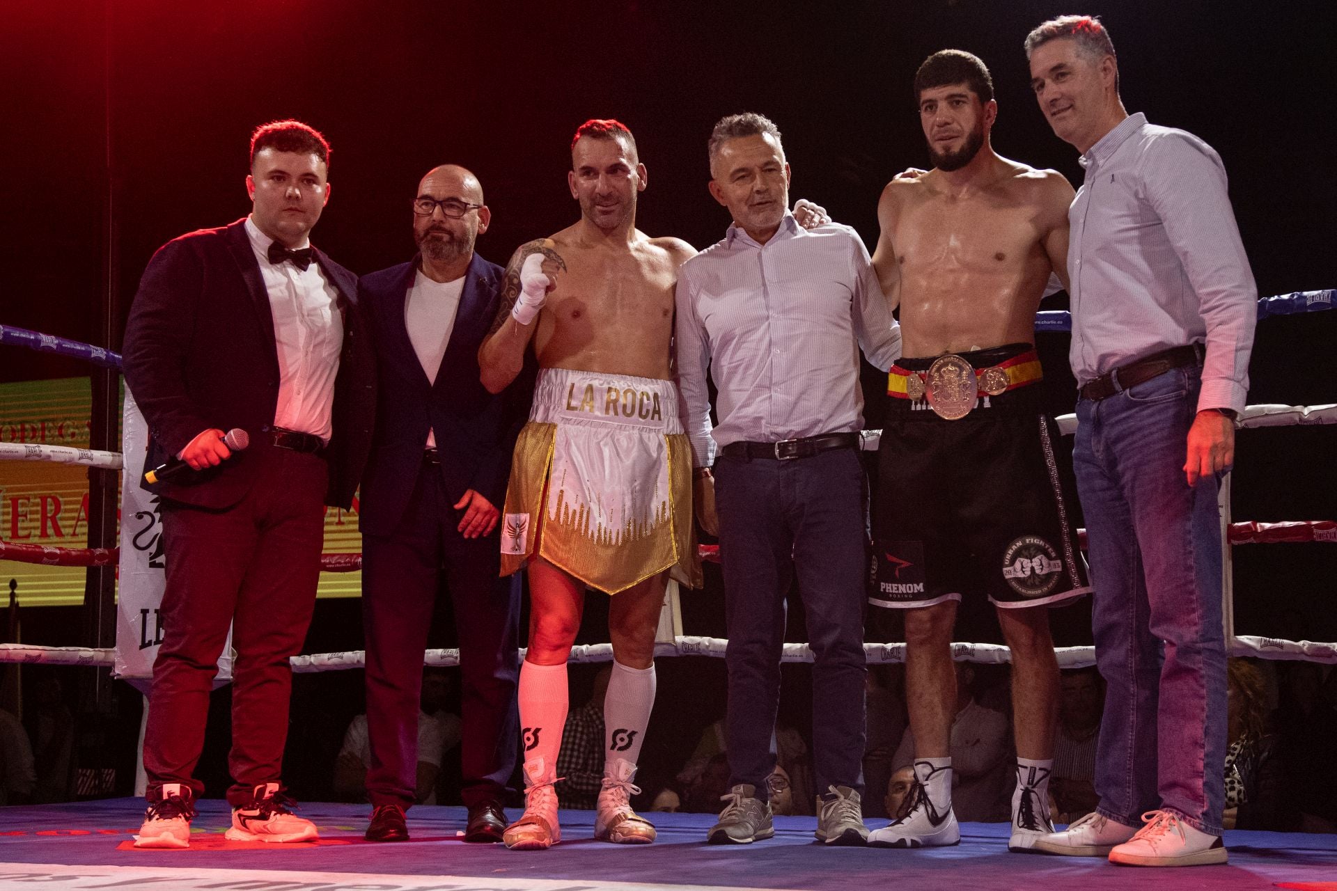 Las imágenes del combate de Gazi Kalidov