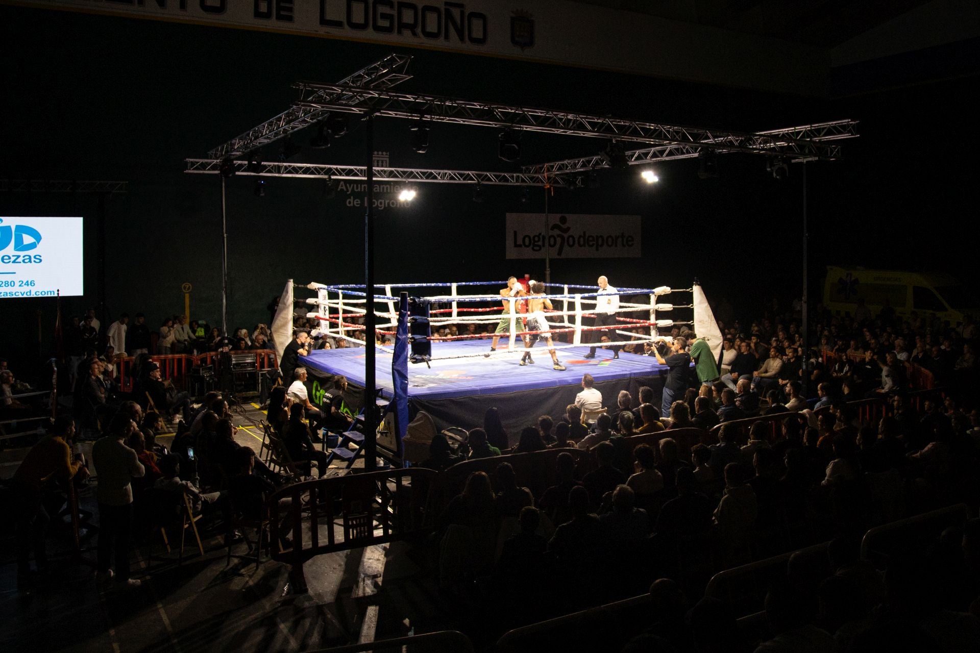 Las imágenes del combate de Gazi Kalidov