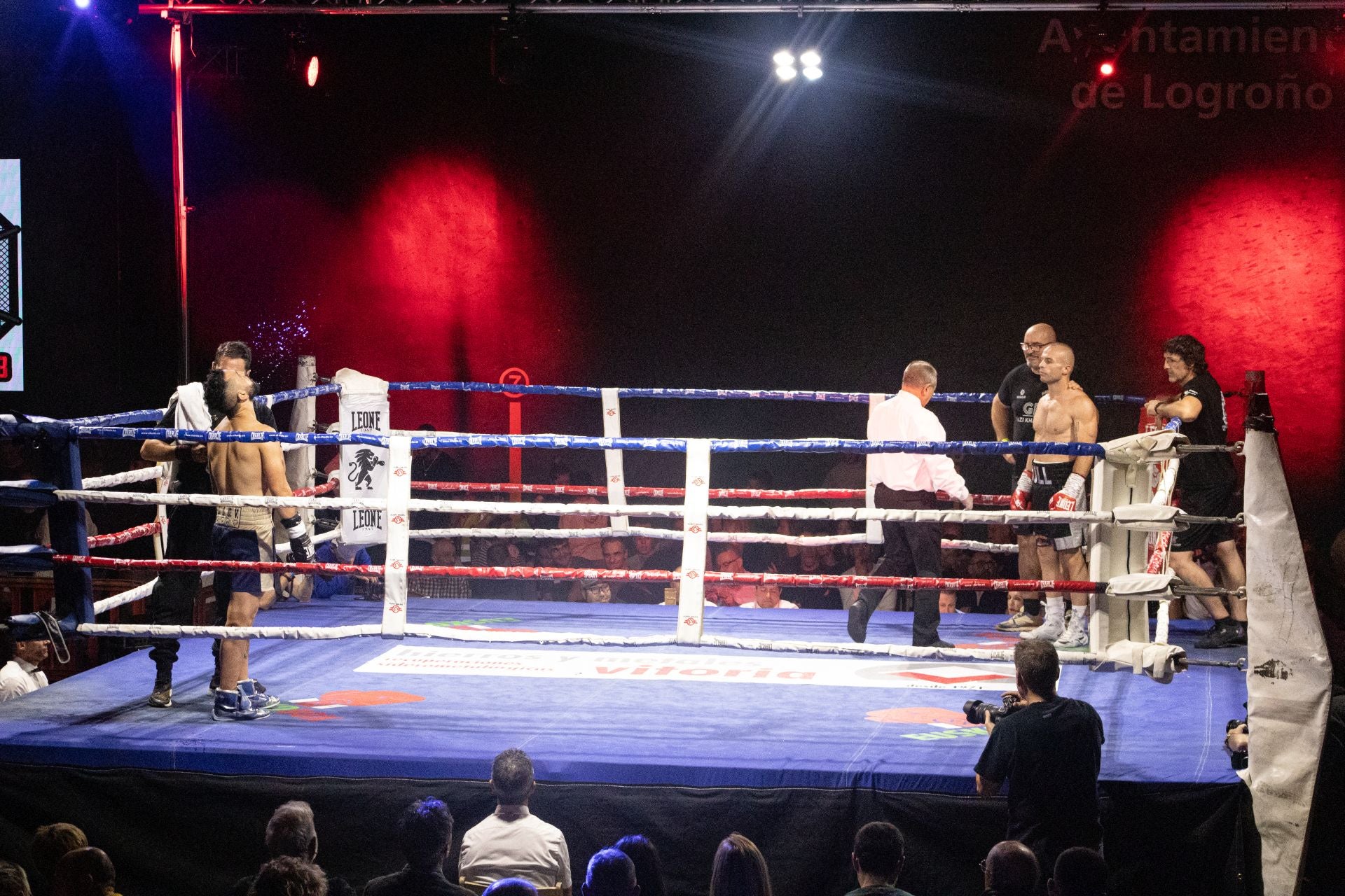 Las imágenes del combate de Gazi Kalidov