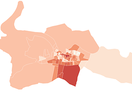 Consulta el mapa de la riqueza de Logroño calle a calle