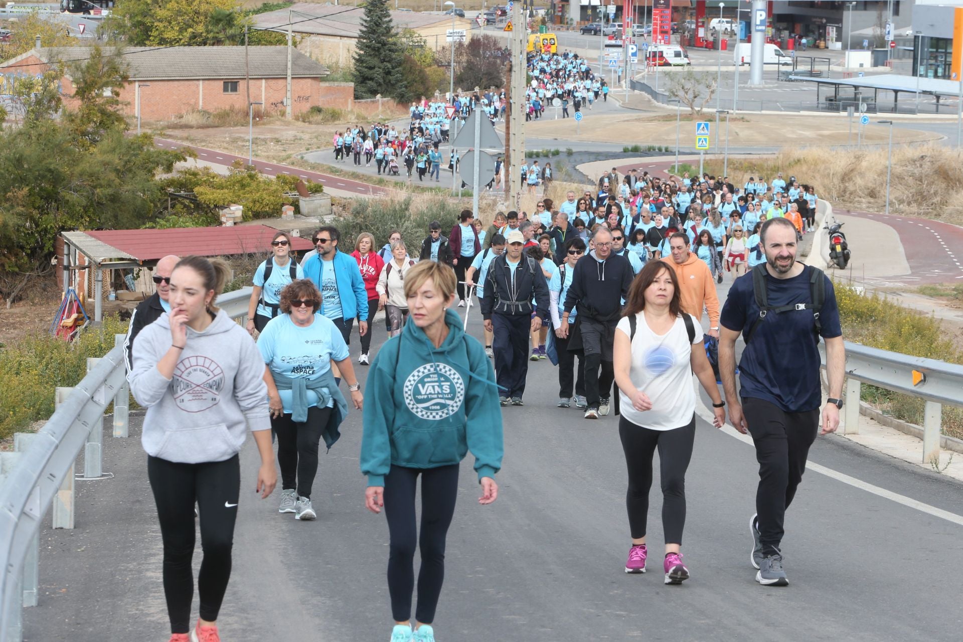 Las imágenes de la Marcha Aspace