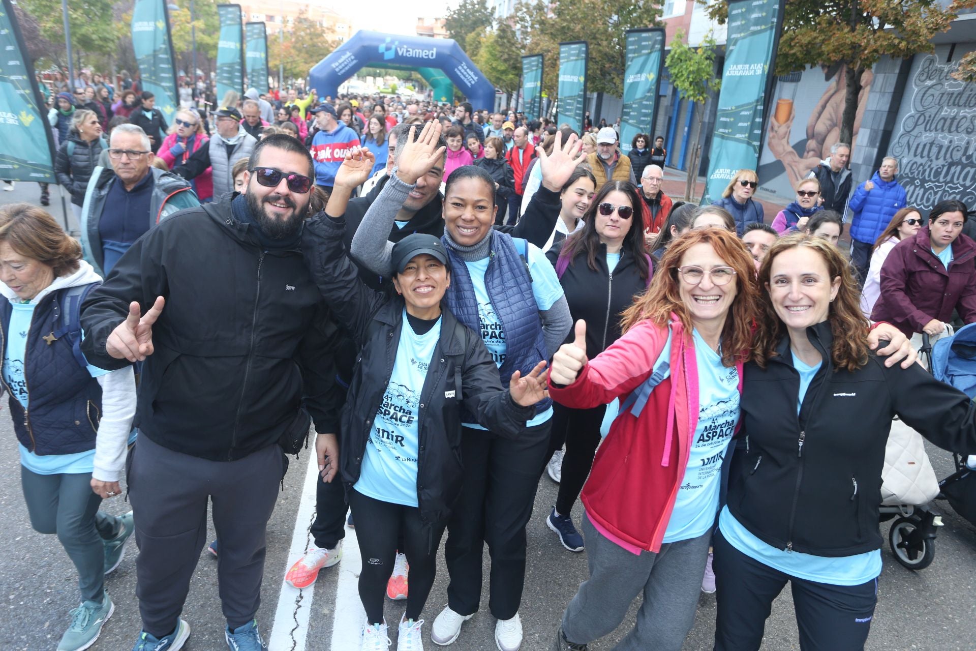 Las imágenes de la Marcha Aspace