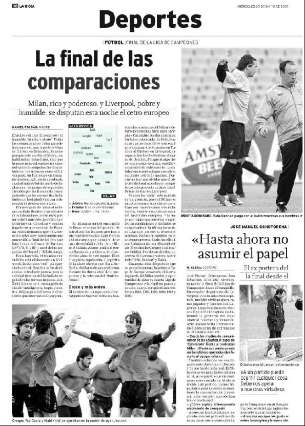 Publicado en Diario LA RIOJA el 25 de mayo de 1995