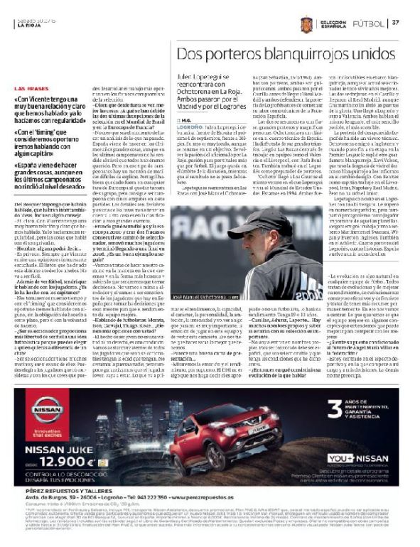 Publicado en Diario LA RIOJA el 30 de julio de 1995