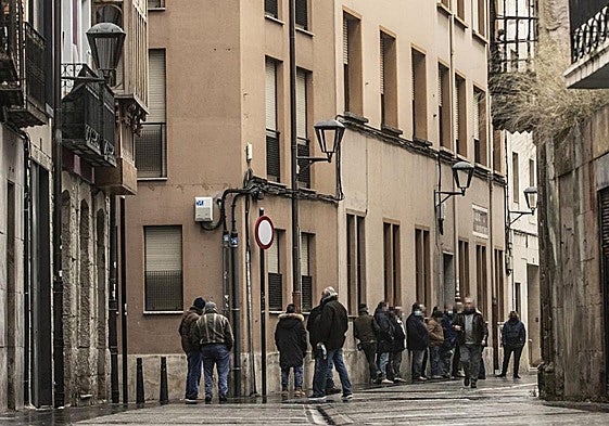 Entrada a la Cocina Económica en una imagen de archivo.