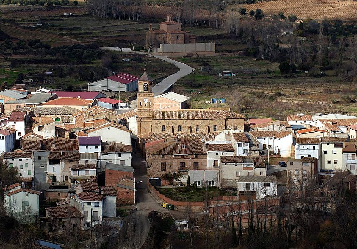 Panorámica de Bergasa, en una imagen de archivo.