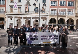 Concentración en Logroño contra los últimos crímenes por violencia machista