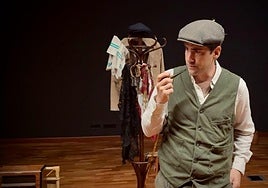 El actor Javier Martínez-Losa, en 'Las Ratas'.