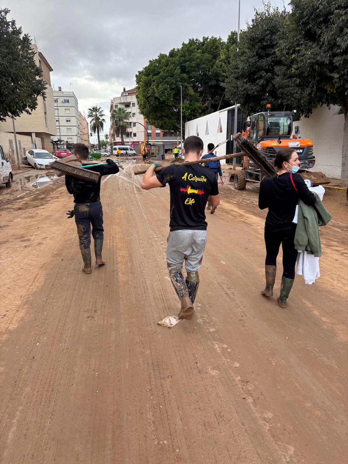 La colaboración de los riojanos en Valencia