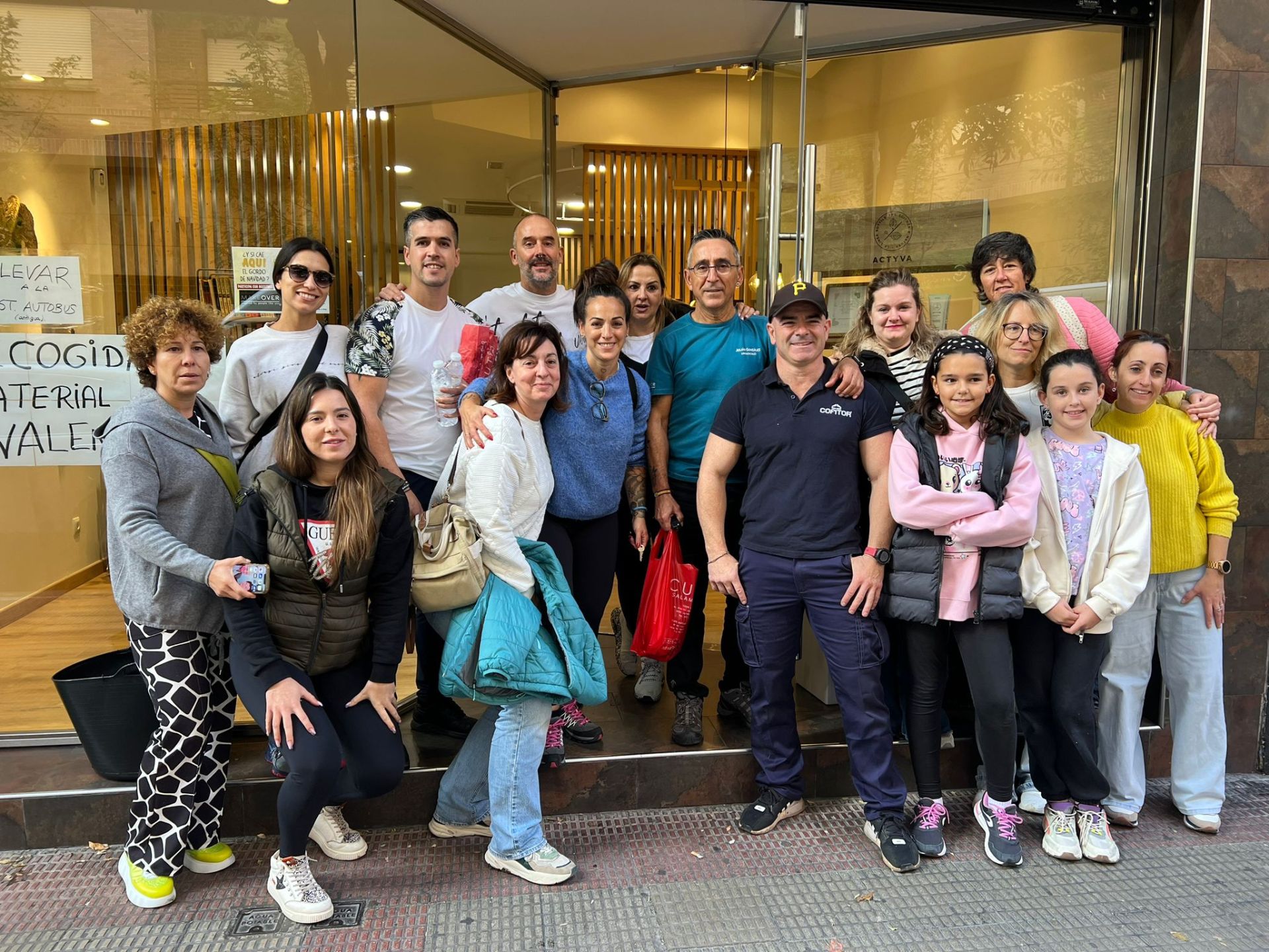 La colaboración de los riojanos en Valencia