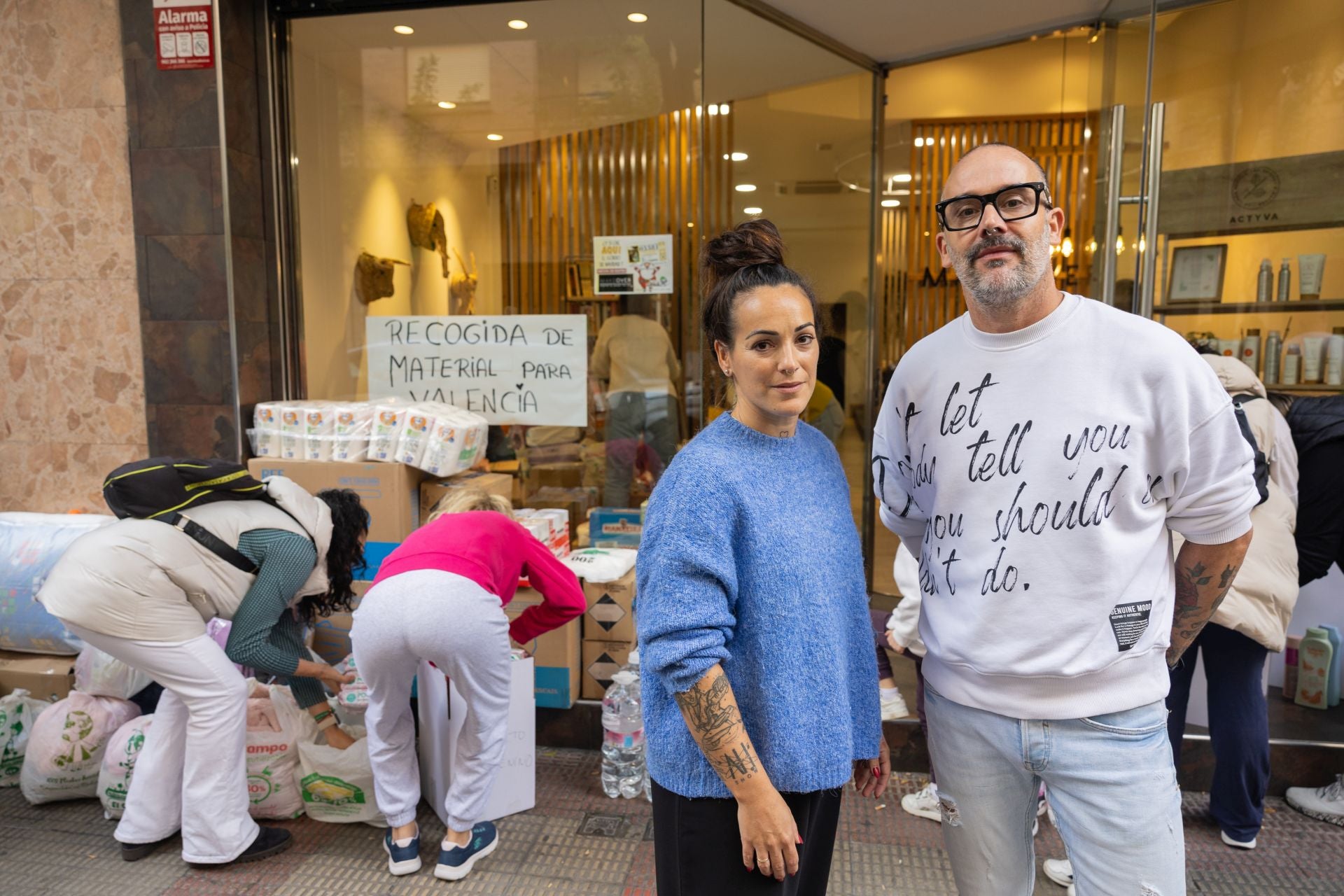 La colaboración de los riojanos en Valencia