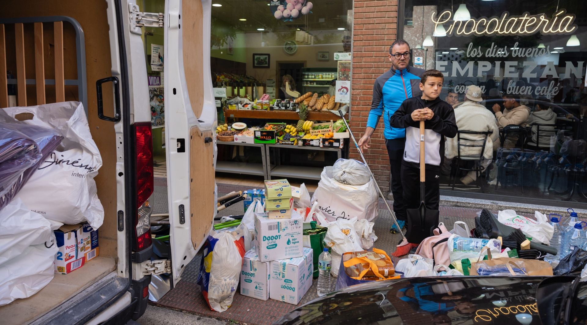 La colaboración de los riojanos en Valencia