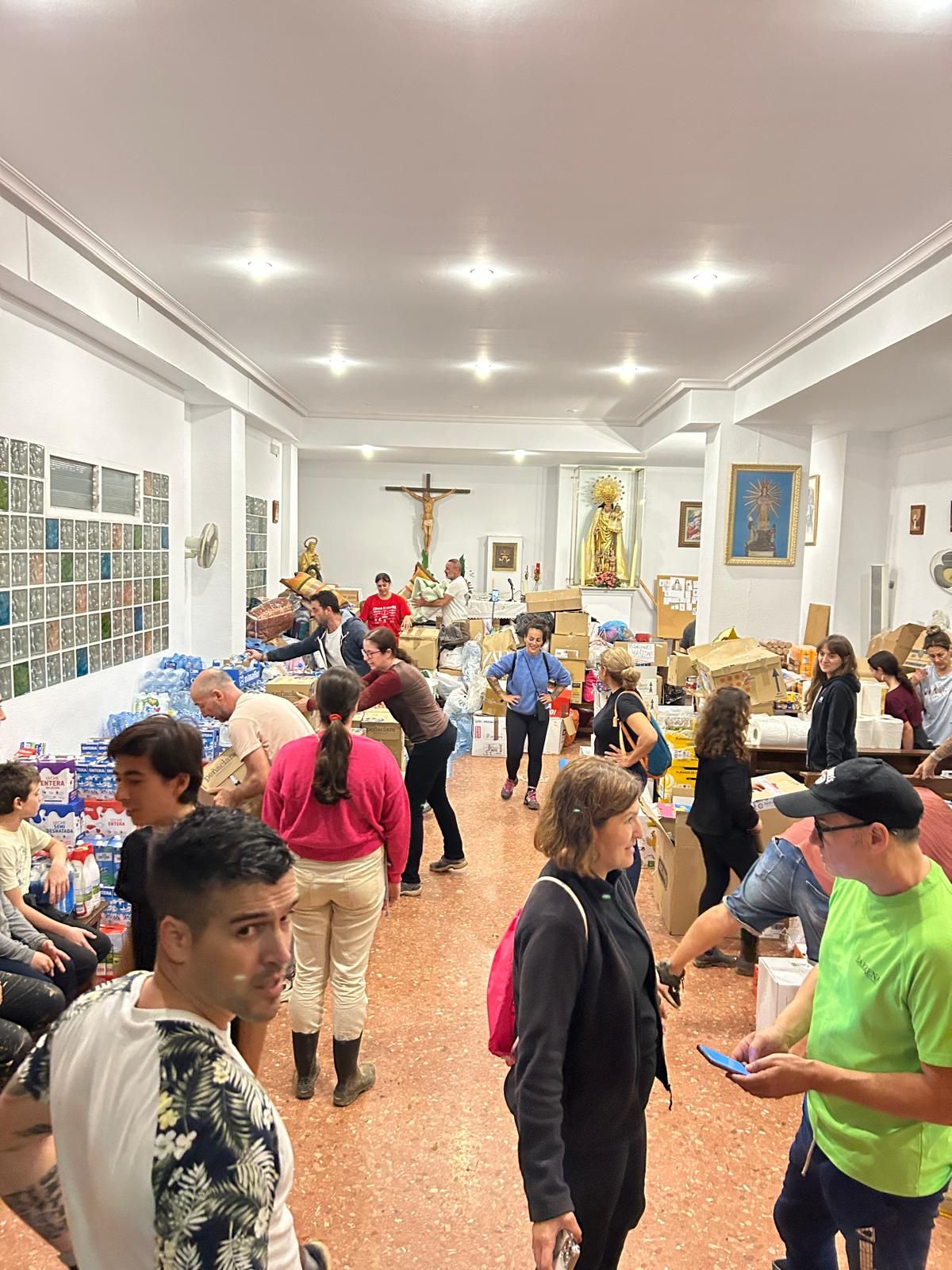 La colaboración de los riojanos en Valencia