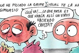 La gripe, según Tris