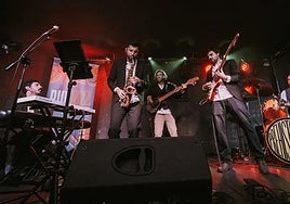 La actuación del grupo Prehistóricos en la edición anterior en la Sala Fundición.