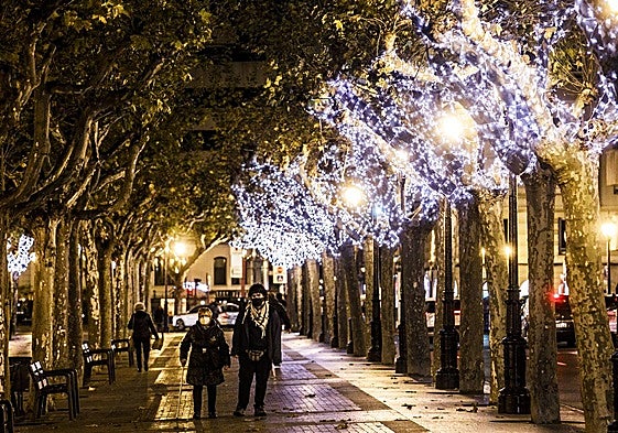 Encendido de las luces de Navidad en Logroño.