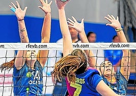 Imagen de archivo de un encuentro en el polideportivo El Ferial.