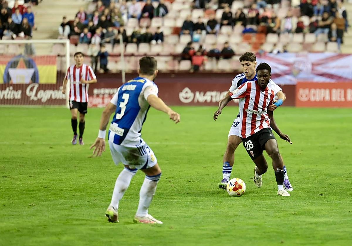 La UD Logroñés cae con la Copa medio llena