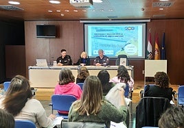 Un momento del curso formativo desarrollado en la mañana de este jueves en el Cibir.