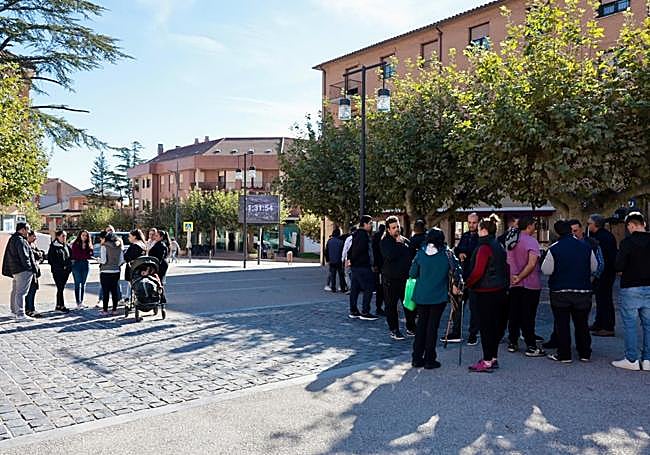 La concentración celebrada el pasado martes.