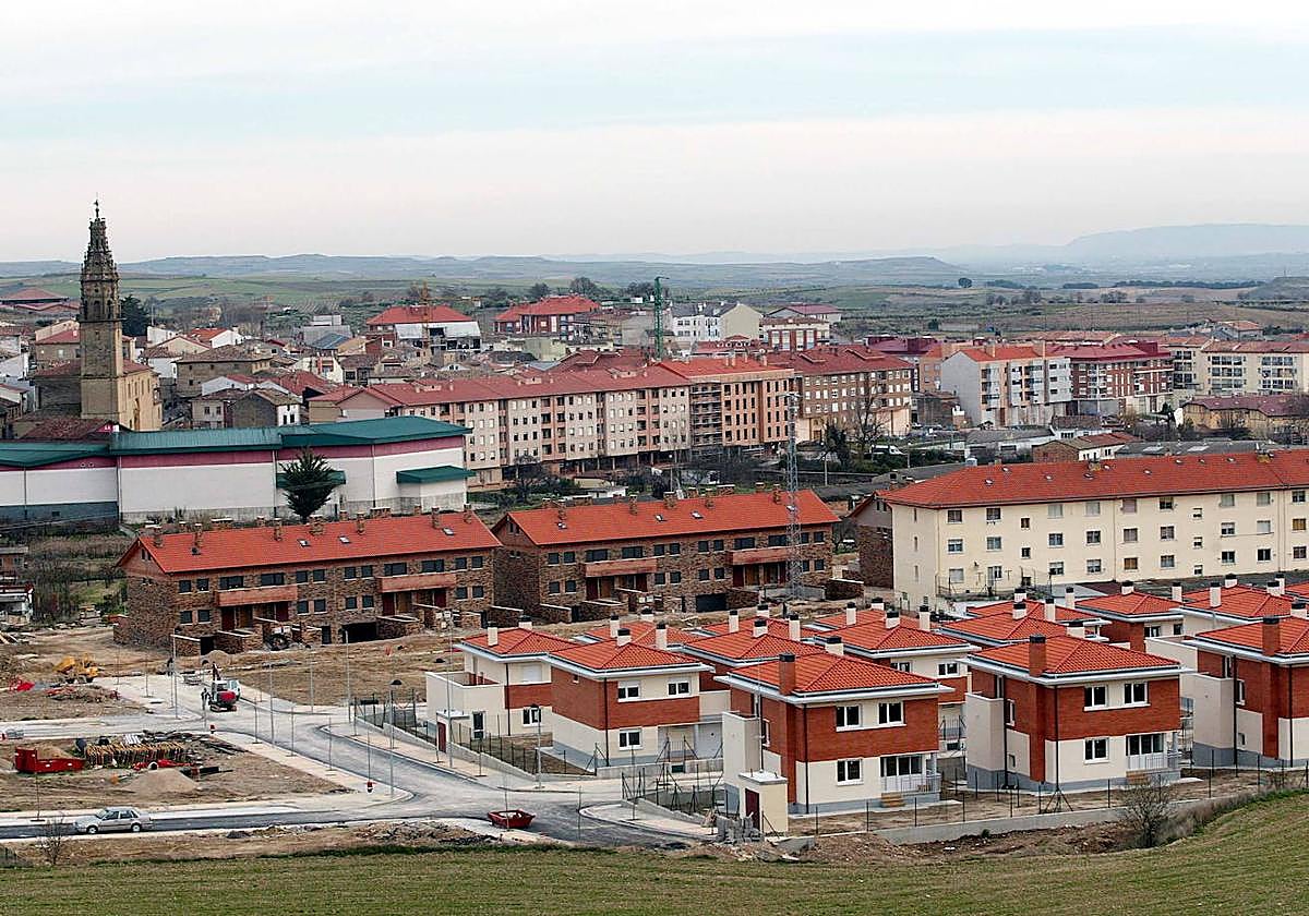 Vista panorámica de Oyón, en una imagen de archivo.