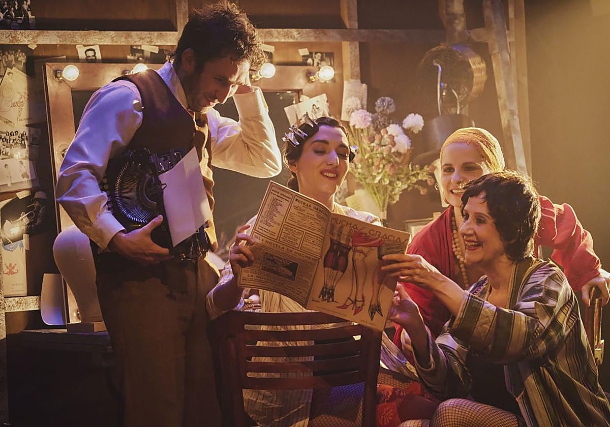 Una escena de 'Mihura, el último comediógrafo'.