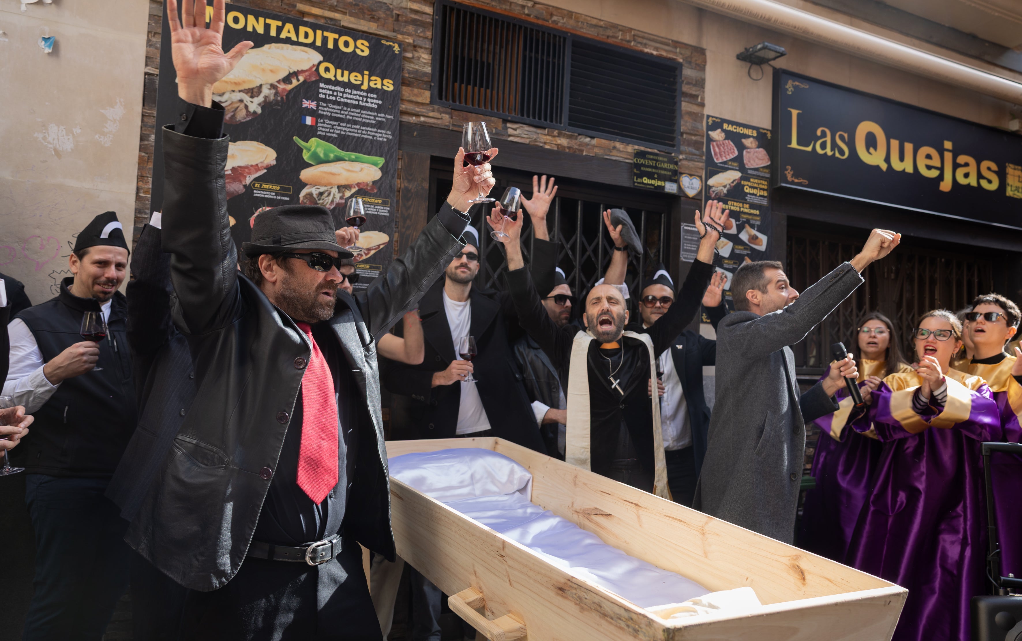 Riojazz recrea un funeral en Nueva Orleans por las calles de Logroño