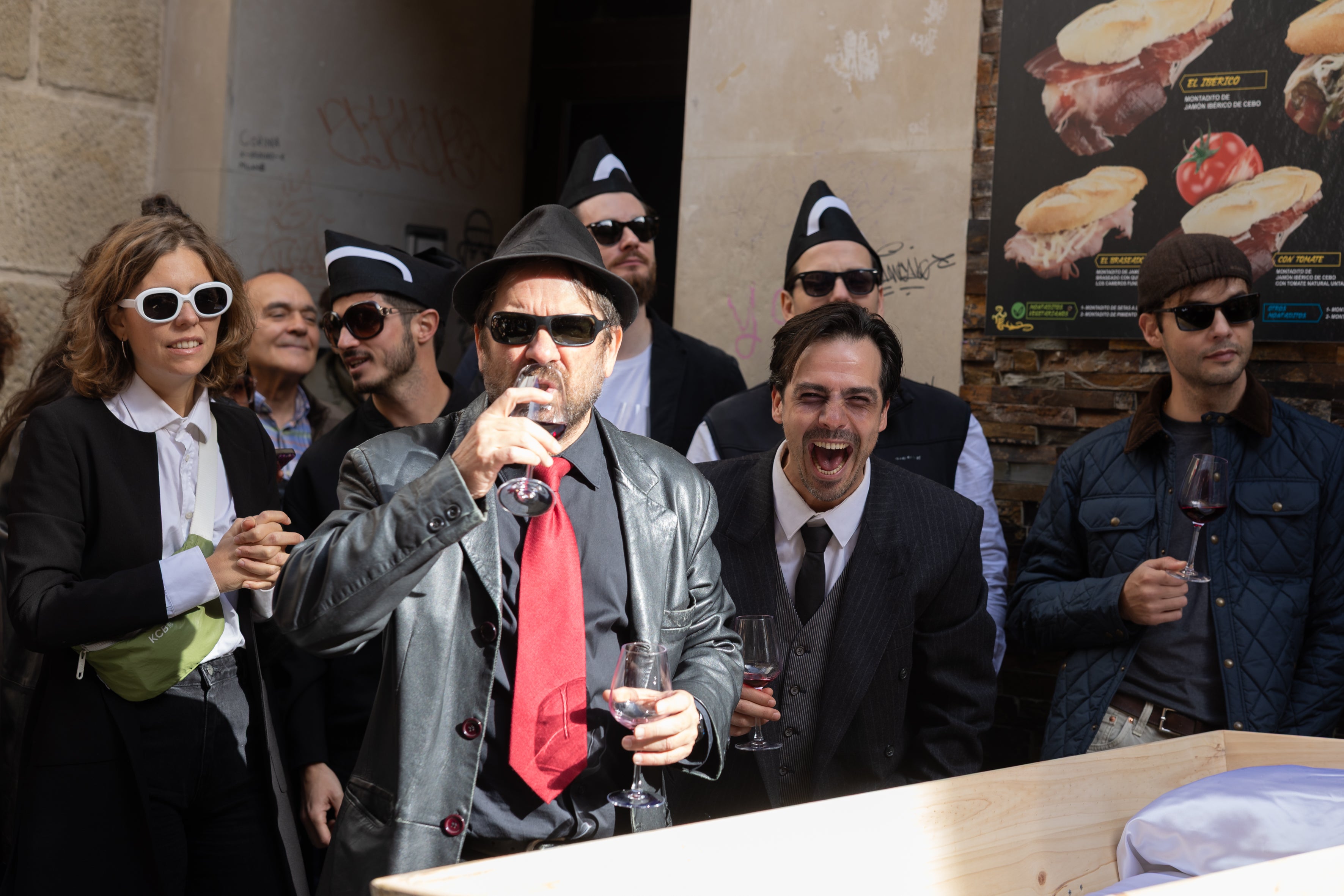 Riojazz recrea un funeral en Nueva Orleans por las calles de Logroño