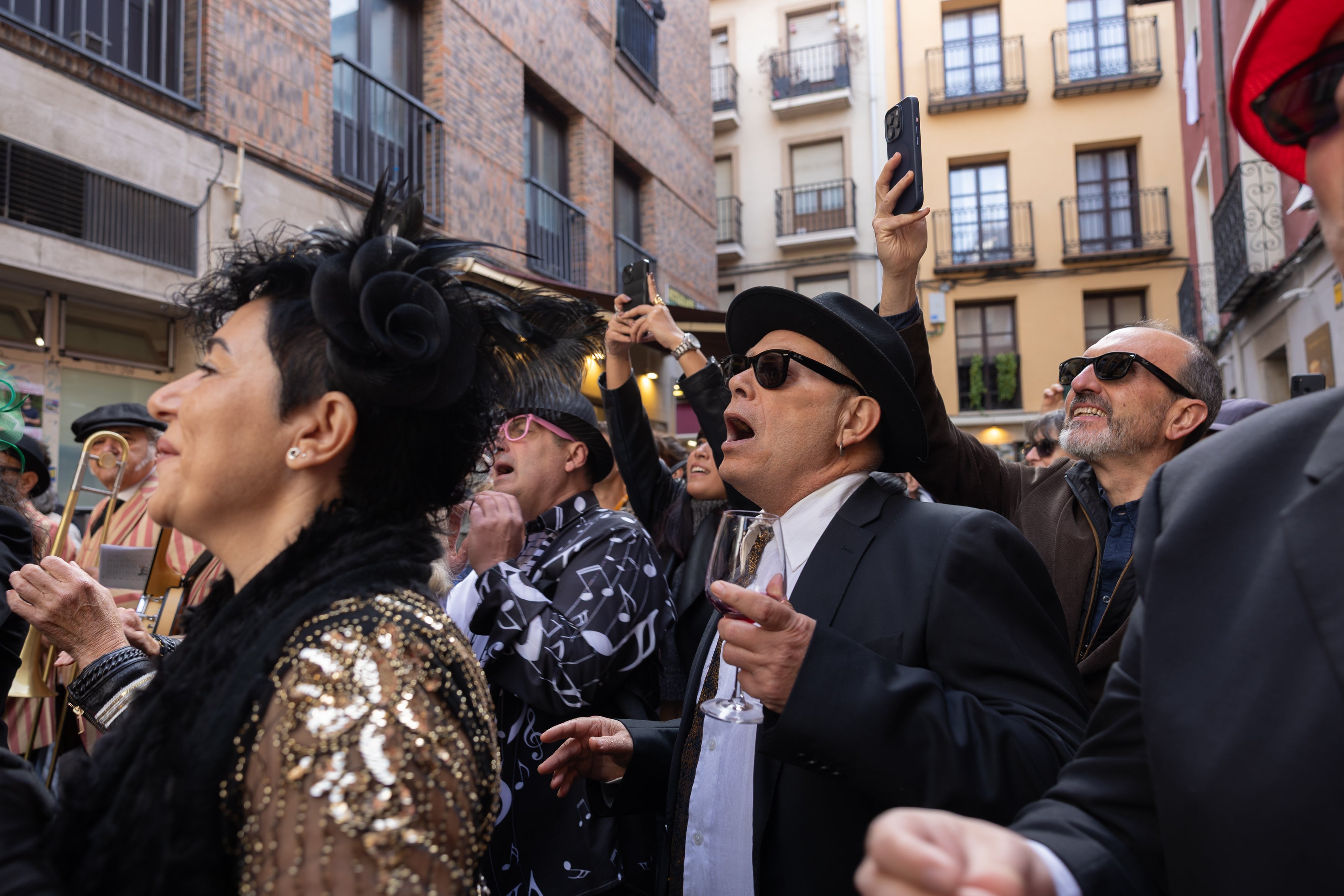 Riojazz recrea un funeral en Nueva Orleans por las calles de Logroño