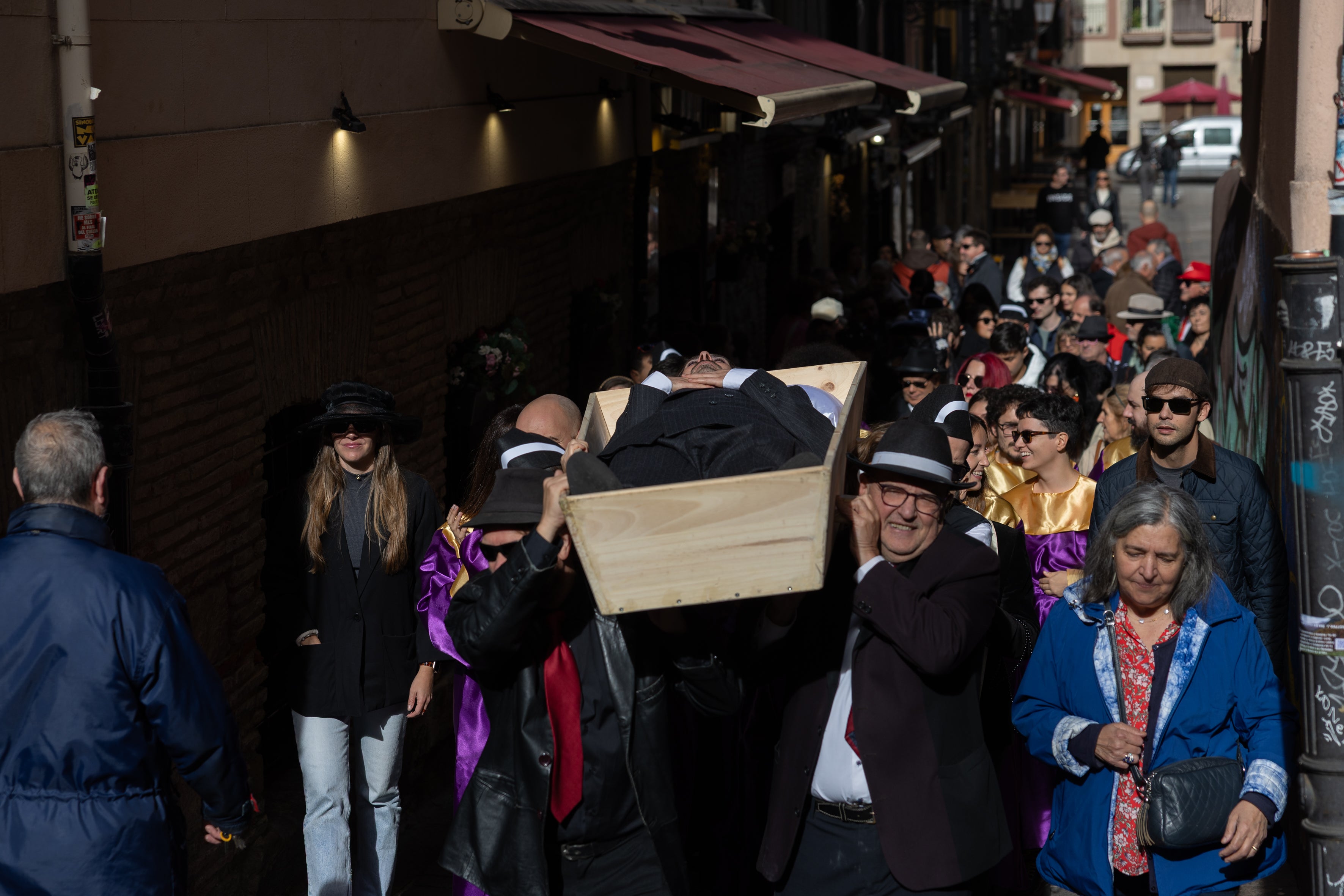 Riojazz recrea un funeral en Nueva Orleans por las calles de Logroño