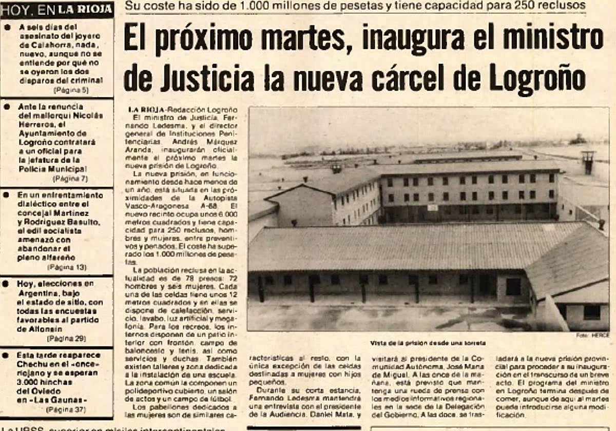 Nueva prisión en Logroño