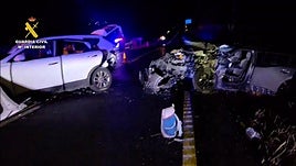 Estado de los vehículos implicados en el accidente.
