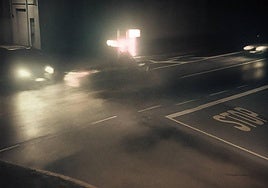 El causante de un accidente en la N-232 en Fuenmayor se saltó un stop y triplicó la tasa de alcoholemia