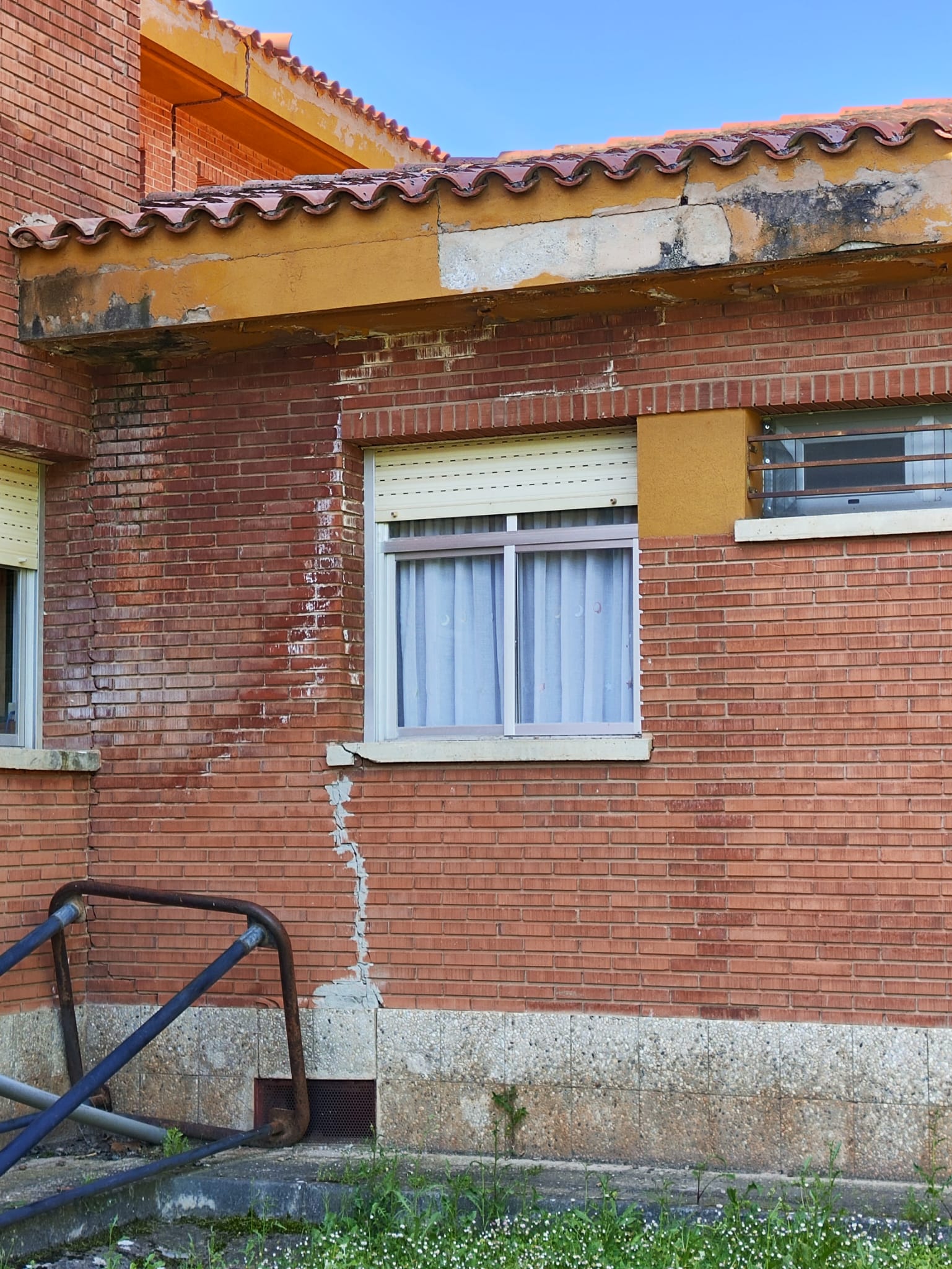 El mal estado del colegio Marqués de Vallejo