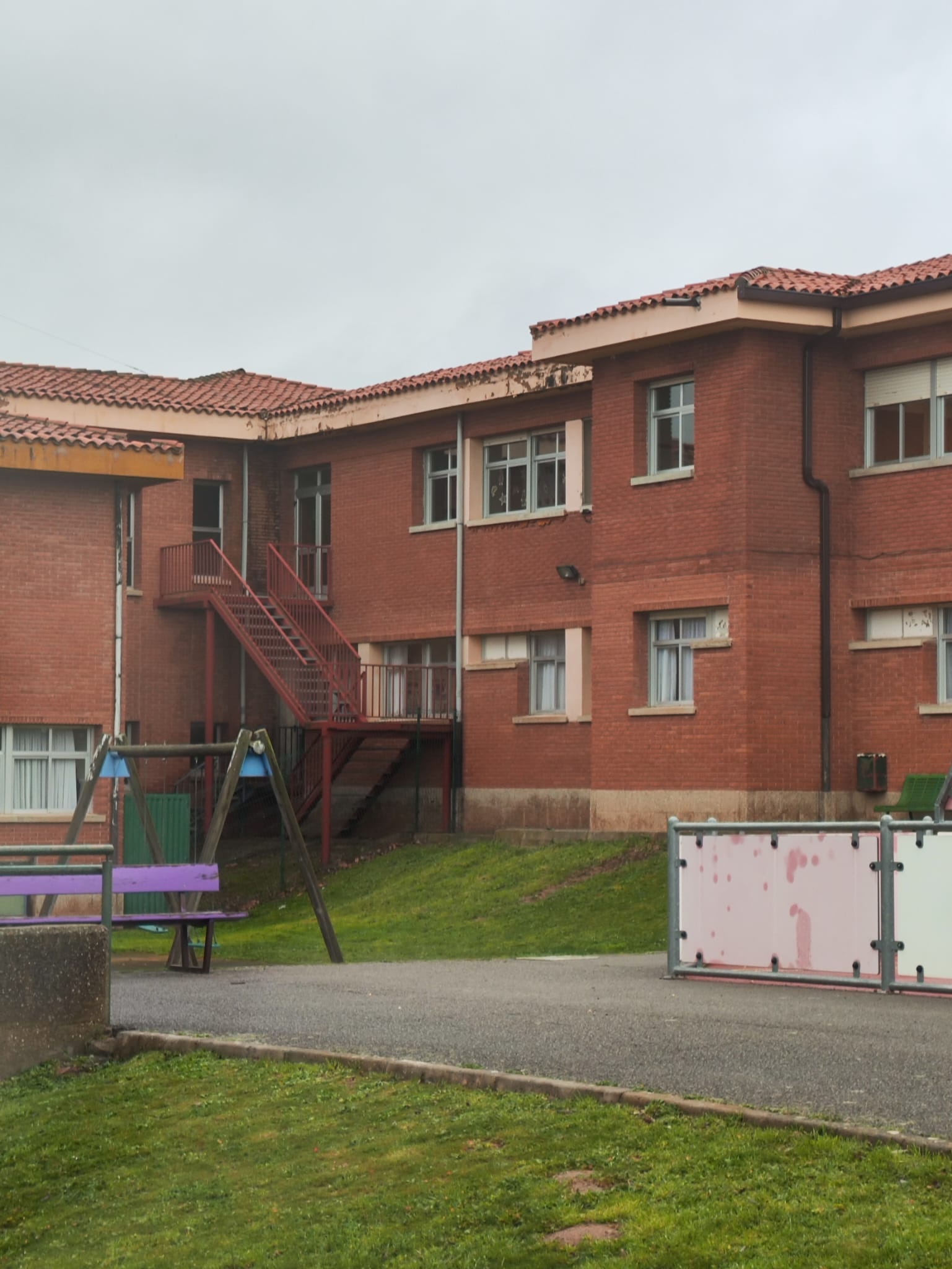 El mal estado del colegio Marqués de Vallejo