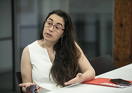 Elisa Garrido fue alcaldesa de Calahorra en la pasada legislatura 2019-2023.