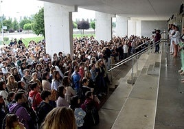Aspirantes a una oposición anterior de la adminsitración pública riojana